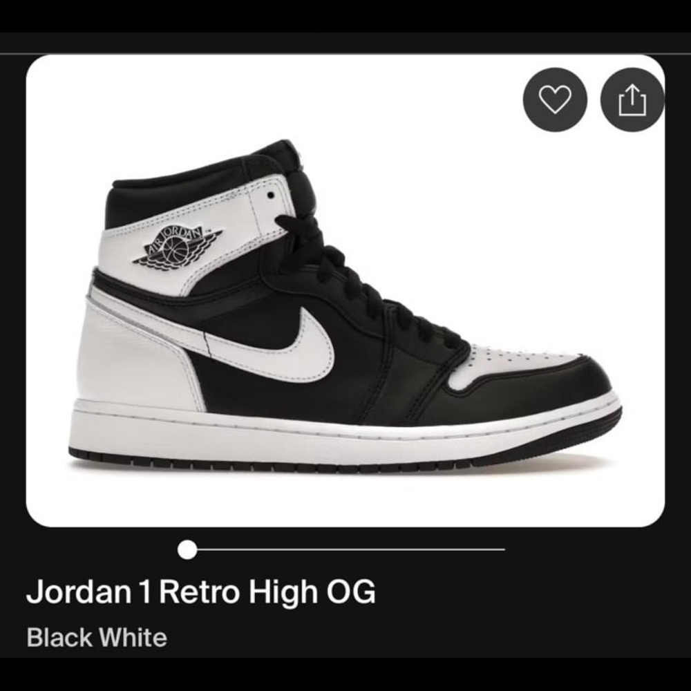 Nike Jordan 1 Retro High OG ‘Shadow’ 2018 555088-013 Nike Shoes Sneakers Bl Wt